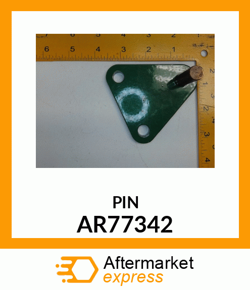 BRACKET,REAR,WITH PIN AR77342