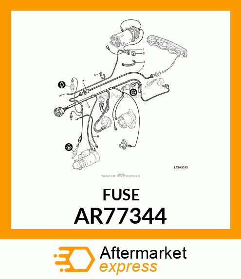 FUSE,THERMAL AR77344