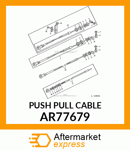 CABLE ASSY AR77679