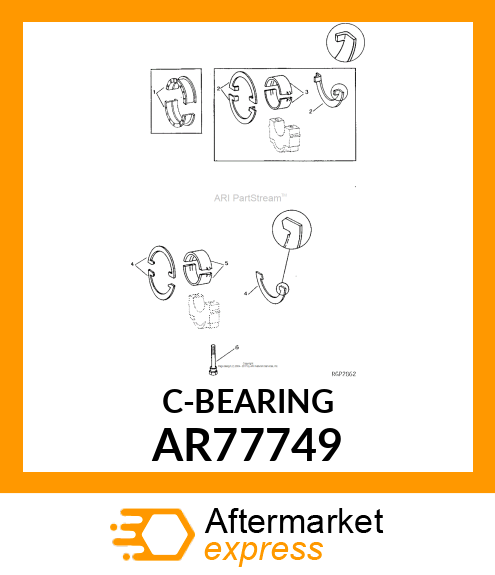 THRUST BEARING AR77749