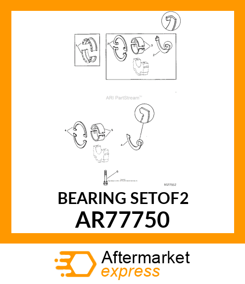 THRUST BEARING AR77750