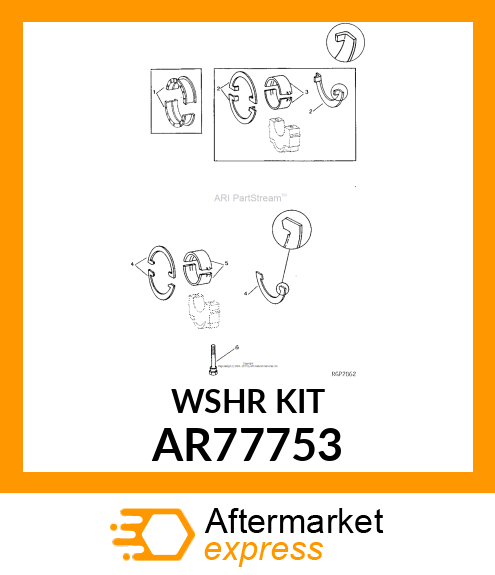 THRUST WASHER AR77753