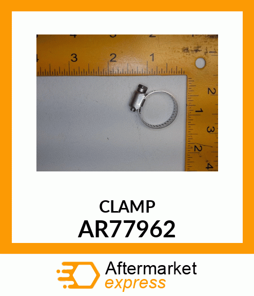 HOSE CLAMP, CLAMP, HOSE AR77962