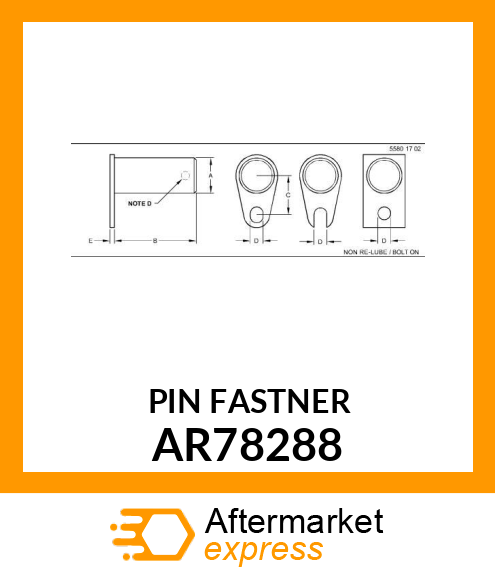 PIN WITH HANDLE AR78288