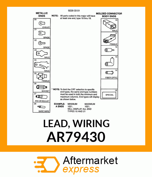 LEAD, WIRING AR79430