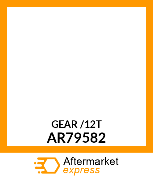 Gear - GEARS,TRANS OIL PUMP,SET/PARTS/ AR79582