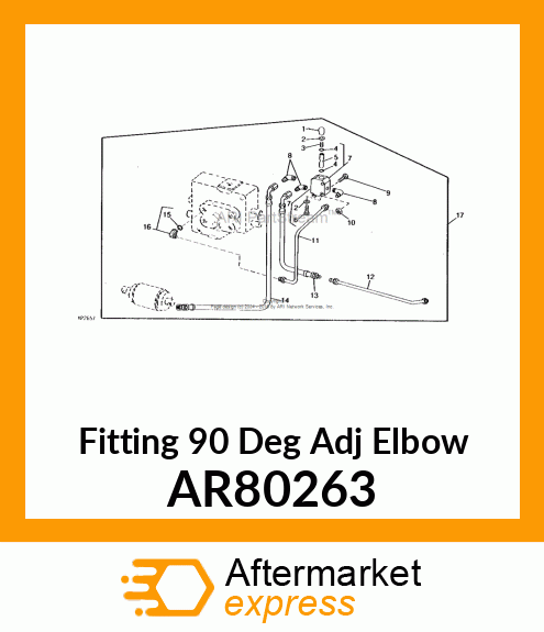 Fitting 90 Deg Adj Elbow AR80263