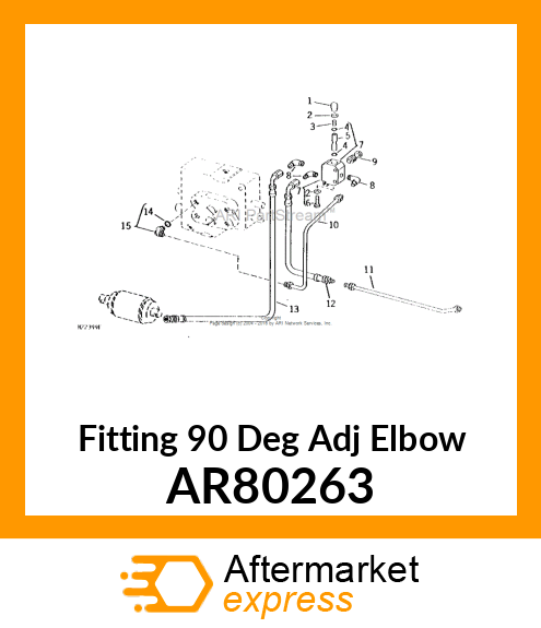 Fitting 90 Deg Adj Elbow AR80263