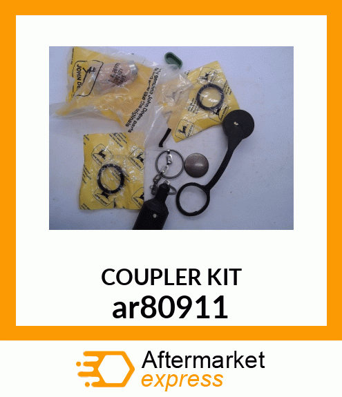 QUICK COUPLER KIT, RECEPTACLE KIT ar80911