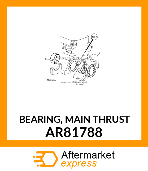 BEARING, MAIN THRUST AR81788