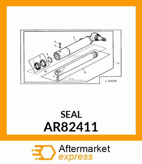 SEAL, WIPER AR82411
