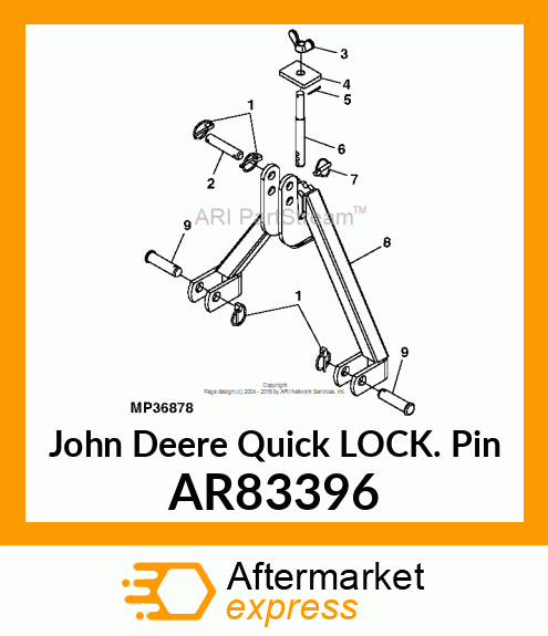 PIN, QUICK LOCK QUICK LOCK AR83396