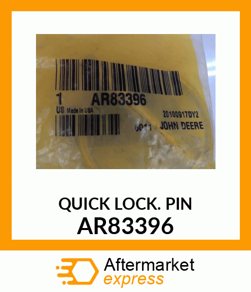 PIN, QUICK LOCK QUICK LOCK AR83396