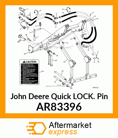 PIN, QUICK LOCK QUICK LOCK AR83396