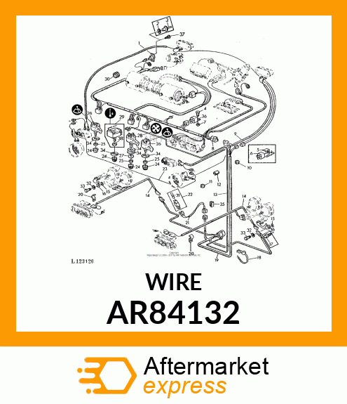 HARNESS, WIRING AR84132