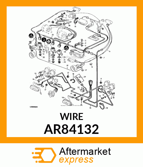 HARNESS, WIRING AR84132