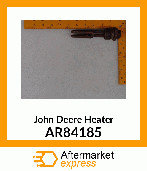 HEATER,ENGINE COOLANT, WITH CAP AR84185