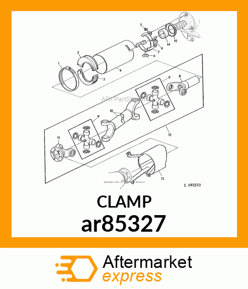 HOSE CLAMP 5 ar85327