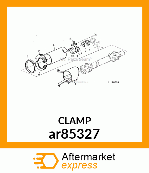 HOSE CLAMP 5 ar85327