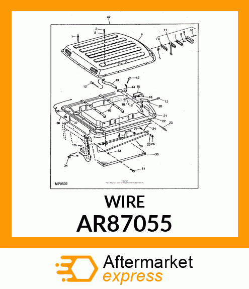 Wiring Harness - HARNESS,WIRING ADAPTER AR87055