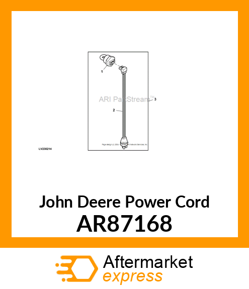 SET,CORD AR87168