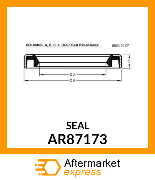 SEAL, OIL AR87173