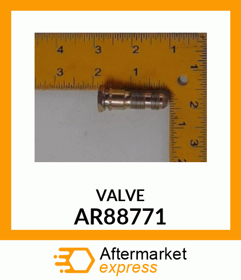 VALVE, STEERING RETURN CHECK AR88771