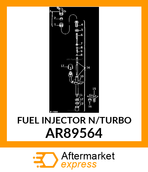 NOZZLE,FUEL INJECTION,ASSEMBLY AR89564