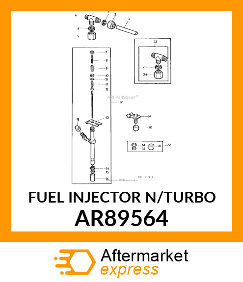 NOZZLE,FUEL INJECTION,ASSEMBLY AR89564