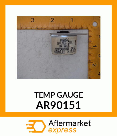 GAUGE, WATER TEMPERATURE AR90151