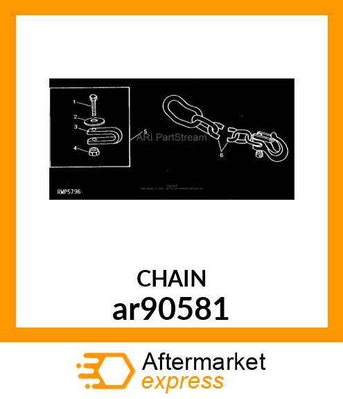 SAFETY CHAIN, CHAIN, SA ar90581