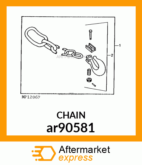 SAFETY CHAIN, CHAIN, SA ar90581