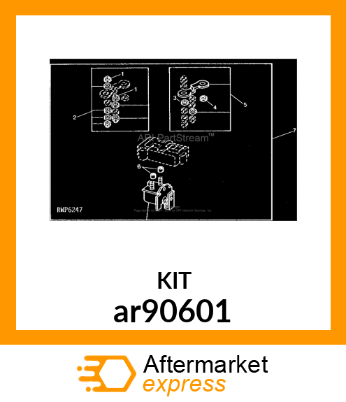 KIT,ELECTRIC SHUT ar90601