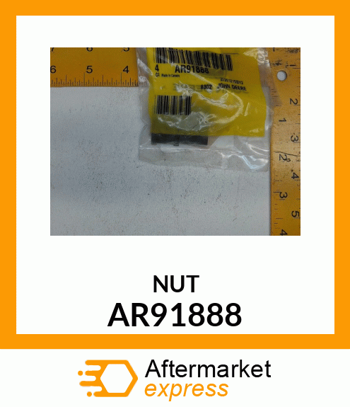 NUT WITH CLIP AR91888