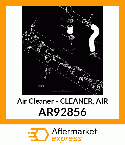 Air Cleaner - CLEANER, AIR AR92856