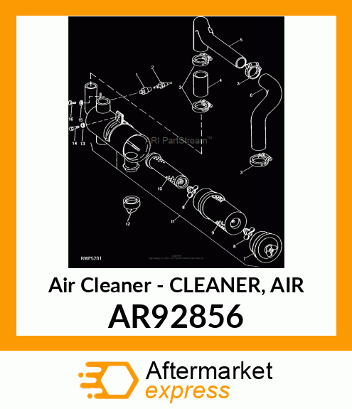 Air Cleaner - CLEANER, AIR AR92856