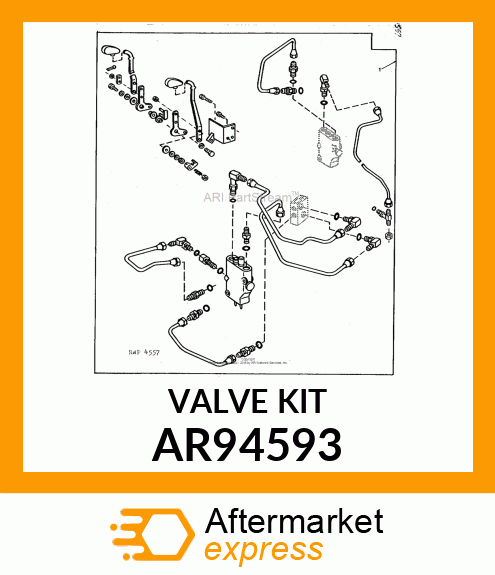 Valve - VALVE,SC W/QUICK CPLRS & MISC (FLD) AR94593