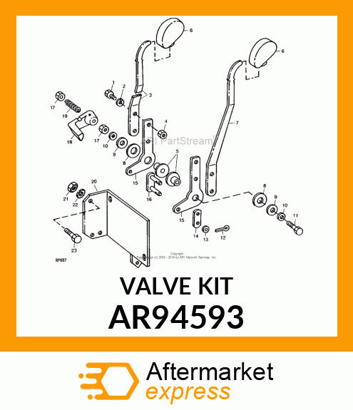 Valve - VALVE,SC W/QUICK CPLRS & MISC (FLD) AR94593