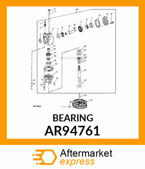 CONE, BEARING AR94761