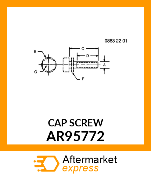 SCREW,SPECIAL CAP,WITH WASHER AR95772