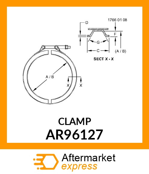 CLAMP AR96127