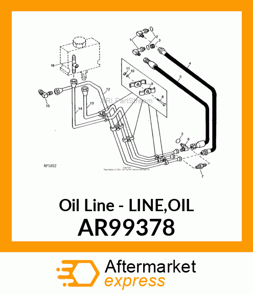 Oil Line - LINE,OIL AR99378