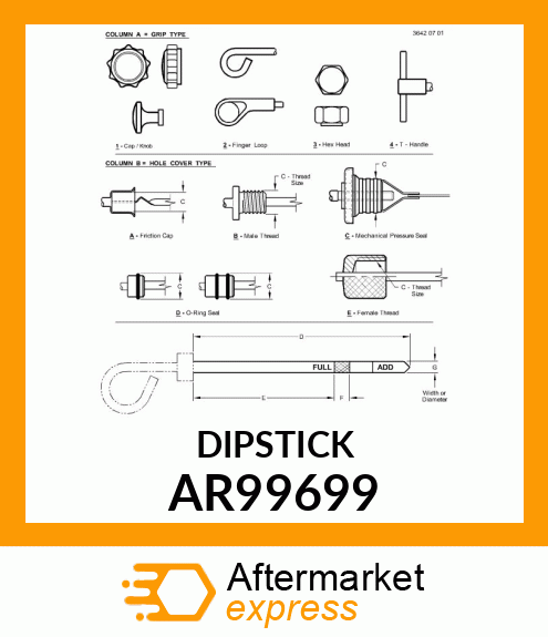 DIPSTICK AR99699