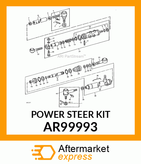 Valve - VALVE,POWER STEERING CONTROL(FIELD) AR99993