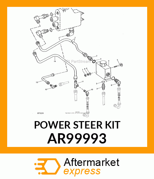 Valve - VALVE,POWER STEERING CONTROL(FIELD) AR99993