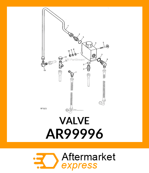 Control Valve - VALVE,FLOW DIVIDER AR99996