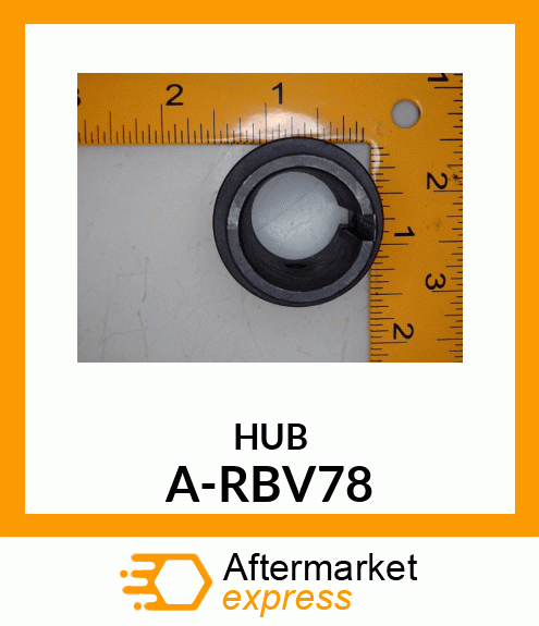 Hub - V HUB 7/8 RD BORE A-RBV78