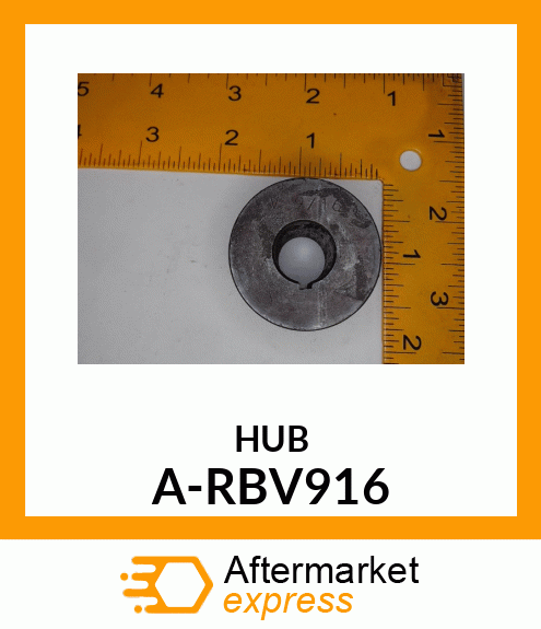 Hub - V HUB 9/16 RD BORE A-RBV916