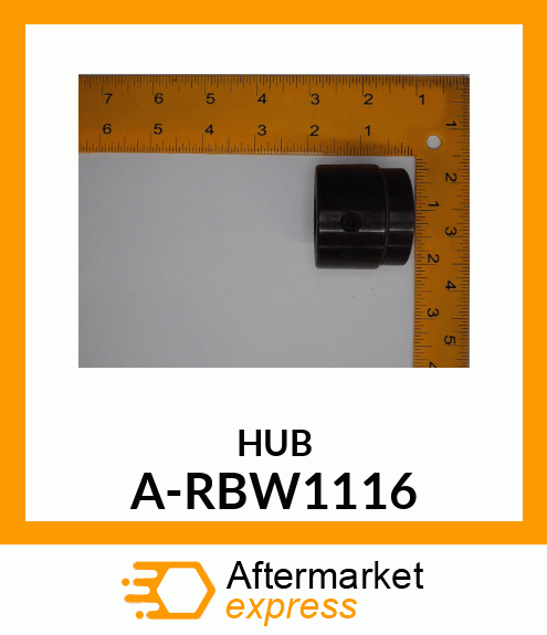 Hub - W HUB 11/16 RD BORE A-RBW1-116