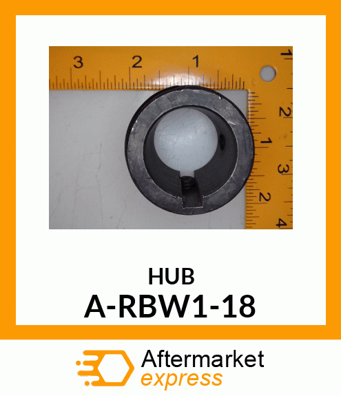 Hub - W HUB 1 1/8 RD BORE A-RBW1-18